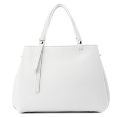 Сумка тоут divas bag, фактура зернистая, белый