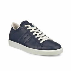 Кеды ecco STREET LITE W, полнота F (EU)/ на среднюю стопу, размер 37, синий/белый
