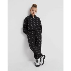 Брюки спортивные Gloria Jeans, размер 10-12л/146-152, черный