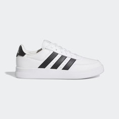 Кеды adidas BREAKNET 2.0, полнота F (EU)/ на среднюю стопу, размер 6 UK, white