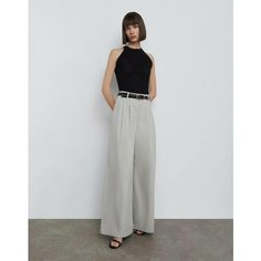 Брюки классические Gloria Jeans GJ BLACK, размер 36/158, светло-серый