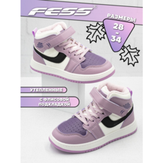 Ботинки FeSS, размер 36, фиолетовый