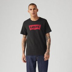 Футболка Levis Men Graphic Tee, 1 шт., размер L, черный/черный Levis®