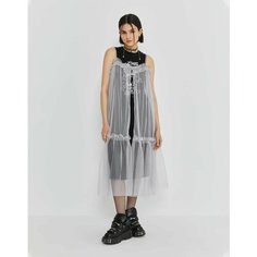 Платье Gloria Jeans Ready! Steady! Go!, размер 15-18л/164-170, серый