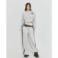 Брюки спортивные Gloria Jeans Ready! Steady! Go!, размер 16-18л/170, светло-серый
