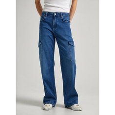 Джинсы карго Pepe Jeans, размер 31/32, синий