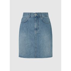 Юбка Pepe Jeans, размер L, голубой