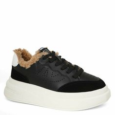 Кроссовки ASH Ash IMPULS FUR, размер 37, чёрный