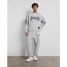 Брюки спортивные Gloria Jeans, размер M/182 (48-50), серый