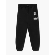 Брюки спортивные Gloria Jeans, размер XL/182 (52-54), чёрный