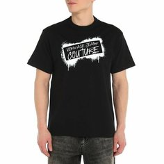 Футболка Versace Jeans Couture, размер XXL, чёрный
