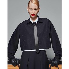 Рубашка Gloria Jeans, размер M (44-46), черный