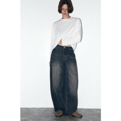 Джинсы багги Befree Basic, размер XL/170, серый