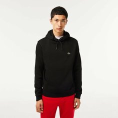 Худи LACOSTE Classic fit, размер T5, , черный