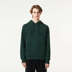 Худи LACOSTE, размер T5, , темно-зеленый