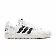 Кеды adidas Hoops 2.0, размер 6, белый
