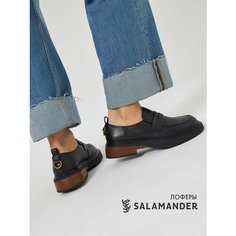 Лоферы Salamander, размер 39, черный