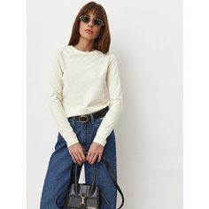 Лонгслив ANNEMORE, размер 44, , кремовый