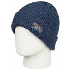 Шапка бини Quiksilver, размер us:б/р, insignia blue