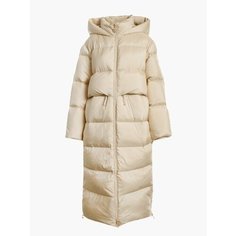 Пуховик GUESS, размер XL, белый