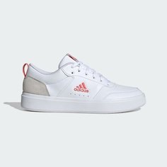 Кроссовки adidas Park Street, размер 11,5 UK, Cloud White / Preloved Scarlet / Grey One