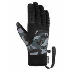 Перчатки Reusch, размер 7.5, серый/черный