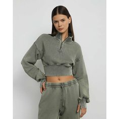 Свитшот Gloria Jeans, размер XS (38-40), , хаки