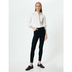 Джинсы KOTON, размер 30 32, черный