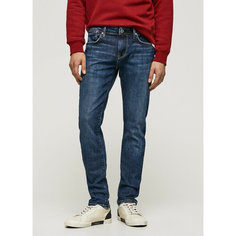 Джинсы зауженные Pepe Jeans HATCH, размер 31/34, синий
