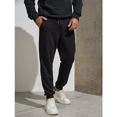Брюки джоггеры Uzcotton Premium, размер 52-54\XXL, чёрный