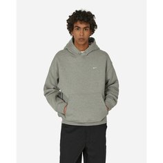 Худи NIKE Solo Swoosh, размер S, , dark grey heather/white