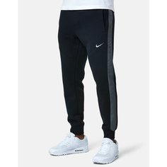 Брюки спортивные NIKE, размер S, черный, серый