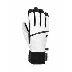 Перчатки Reusch, размер inch дюйм:6.5, белый/черный