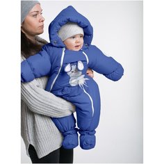 Комбинезон-трансформер MaLeK BaBy 147шм, размер 74, , василёк