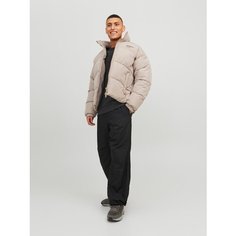 Брюки спортивные Jack & Jones, размер M, black