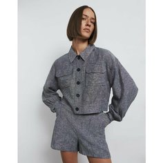 Кардиган Gloria Jeans GJ BLACK, размер L (48-50), , серый