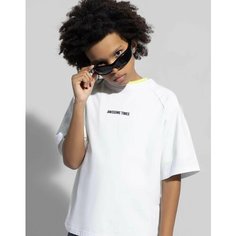 Футболка Gloria Jeans GJ COOL, размер 4-6л/110-116, белый