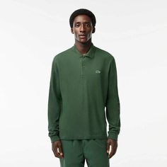Лонгслив LACOSTE Classic fit, размер T3, , хаки