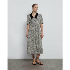 Сарафан Gloria Jeans, размер XS (38-40), бежевый/черный