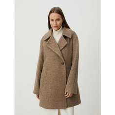 Куртка Maison David, размер XS, коричневый, бежевый