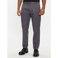 Брюки классические CALVIN KLEIN, размер XXL, серый
