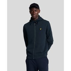 Толстовка Lyle & Scott Zip Through Hoodie, размер XXL, , dark navy