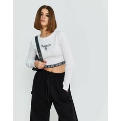 Лонгслив Gloria Jeans, размер 12-14л/158-164, белый