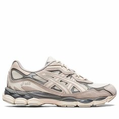 Кроссовки ASICS GEL-NYC, размер 46 EU, бежевый
