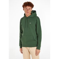 Худи TOMMY HILFIGER FLEECE FLAG PATCH HOODY, размер S, , зелeный