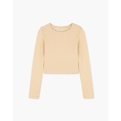 Лонгслив Gloria Jeans, размер 14+/170-176, бежевый