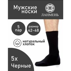Носки Pakhta tex, размер 41-47, черный