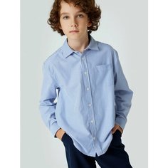 Рубашка KOTON, размер 9-10 лет, синий