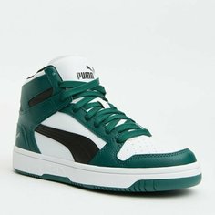 Кеды PUMA, размер 43, темно-зеленый