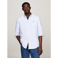 Рубашка Tommy Jeans, размер 3XL, голубой